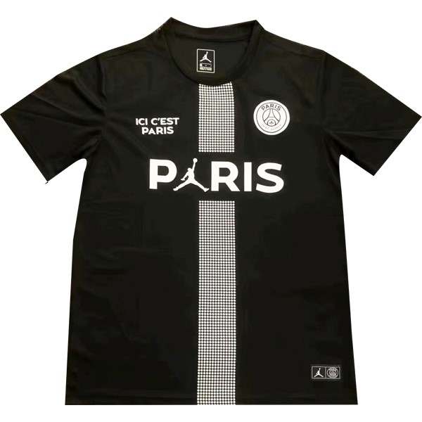 Camiseta Entrenamiento Paris Saint Germain JORDAN 2018-19 Blanco Negro